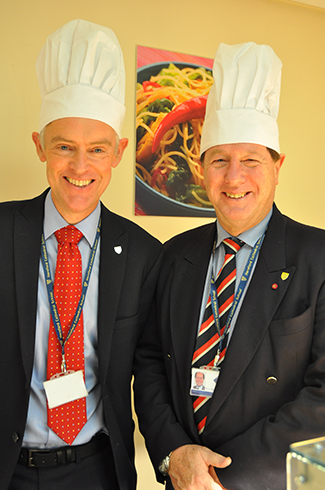 HCS Head with chef's hat on